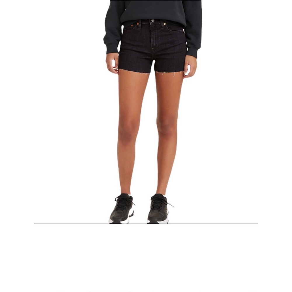 Levis High Rise Denim Shorts The Hip and Thigh Cut Off Women's Size  W27